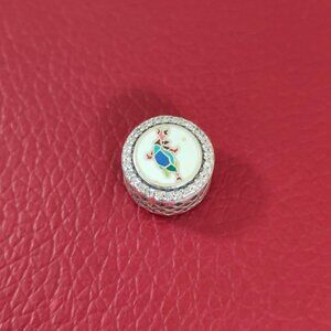 Pandora EPCOT 40th Anniversary Charm Bead Exclusive Pendant S925 Silver with box